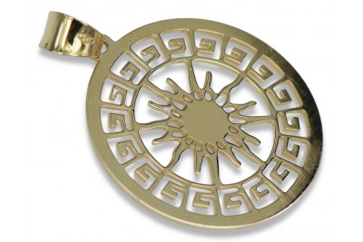 Золотий кулон ★ zlotychlopak.pl ★ Золота проба 585 333 низька ціна