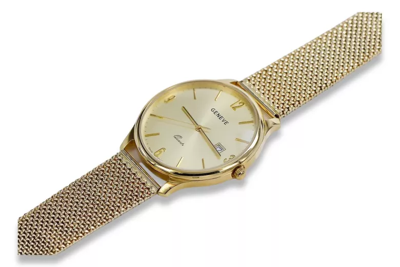 Montre homme en or Genève ★ zlotychlopak.pl ★ Pureté de l’or 585 333 Prix bas!