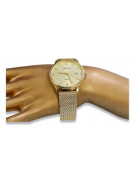 Gold men's watch Geneve ★ zlotychlopak.pl ★ Gold purity 585 333 Low Price!