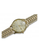 Reloj de oro para hombre Geneve ★ zlotychlopak.pl ★ Pureza de oro 585 333 Precio bajo!