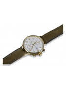 Italian Yellow gold men's Geneve watch mw053y