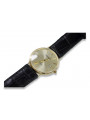 Reloj de oro para hombre Geneve ★ zlotychlopak.pl ★ Pureza de oro 585 333 Precio bajo!