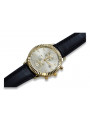 Reloj de oro para hombre Geneve ★ zlotychlopak.pl ★ Pureza de oro 585 333 Precio bajo!