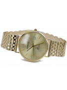 Reloj de oro para hombre Geneve ★ zlotychlopak.pl ★ Pureza de oro 585 333 Precio bajo!