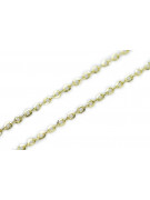 Yellow rose gold chain ★ russiangold.com ★ Gold 585 333 Low price