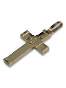 Golden Catholic Cross ★ russiangold.com ★ Gold 585 333 Low price