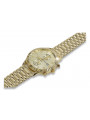 Goldene Herrenuhr Geneve ★ zlotychlopak.pl ★ Gold Reinheit 585 333 Niedriger Preis!