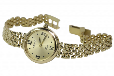 Reloj ★ de oro para damas zlotychlopak.pl Pureza de oro 585 333 ¡★ Precio bajo!