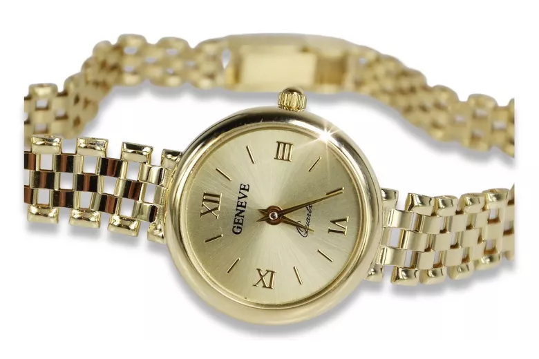 Montre ★ dame en or zlotychlopak.pl ★ Pureté d’or 585 333 Prix bas!