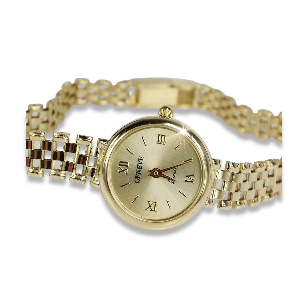 Reloj ★ de oro para damas zlotychlopak.pl Pureza de oro 585 333 ¡★ Precio bajo!