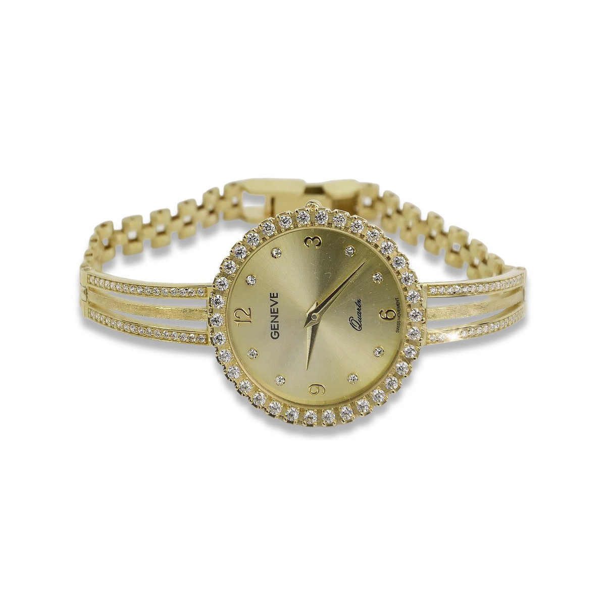 Gold ladies watch ★ zlotychlopak.pl ★ Gold purity 585 333 Low price!