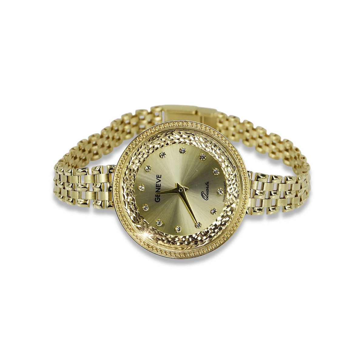 Gold ladies watch ★ zlotychlopak.pl ★ Gold purity 585 333 Low price!