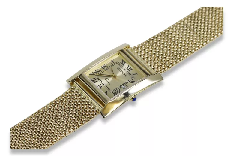 Montre homme en or Genève ★ zlotychlopak.pl ★ Pureté de l’or 585 333 Prix bas!