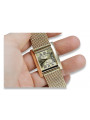 Reloj de oro para hombre Geneve ★ zlotychlopak.pl ★ Pureza de oro 585 333 Precio bajo!