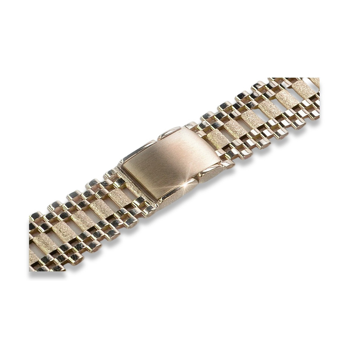 Yellow rose gold watch bracelet ★ russiangold.com ★ Gold 585 333 Low price