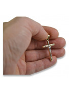 Gold Catholic Cross ★ russiangold.com ★ Gold 585 333 Low price