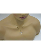 Golden Catholic Cross ★ russiangold.com ★ Gold 585 333 Low price