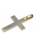 Cruz ★ Católica de Oro russiangold.com ★ Oro 585 333 Precio bajo