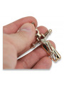 Golden Catholic Cross ★ russiangold.com ★ Gold 585 333 Low price