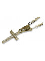 Croix ★ catholique d’or russiangold.com ★ or 585 333 Prix bas