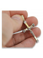 Golden Catholic Cross ★ russiangold.com ★ Gold 585 333 Low price