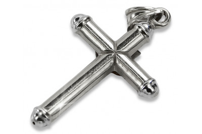 Cruz ★ Católica de Oro russiangold.com ★ Oro 585 333 Precio bajo