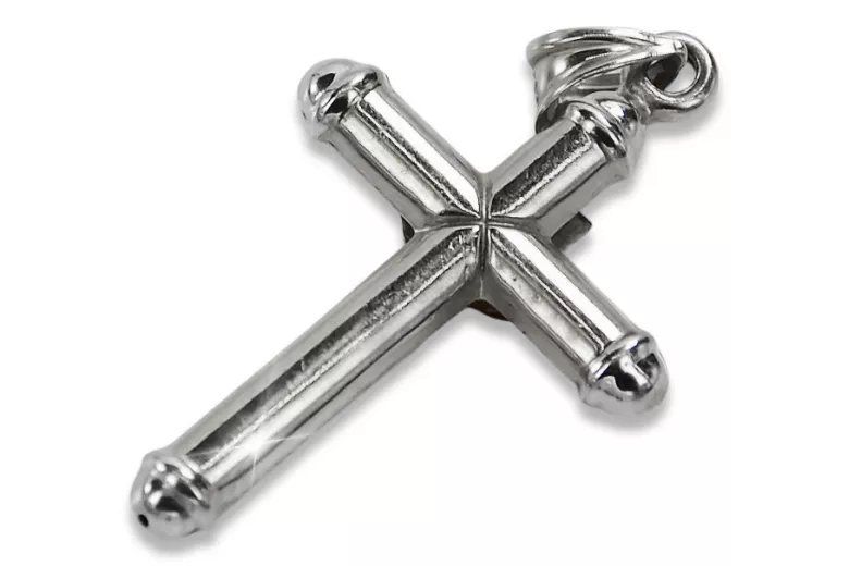 Golden Catholic Cross ★ russiangold.com ★ Gold 585 333 Low price