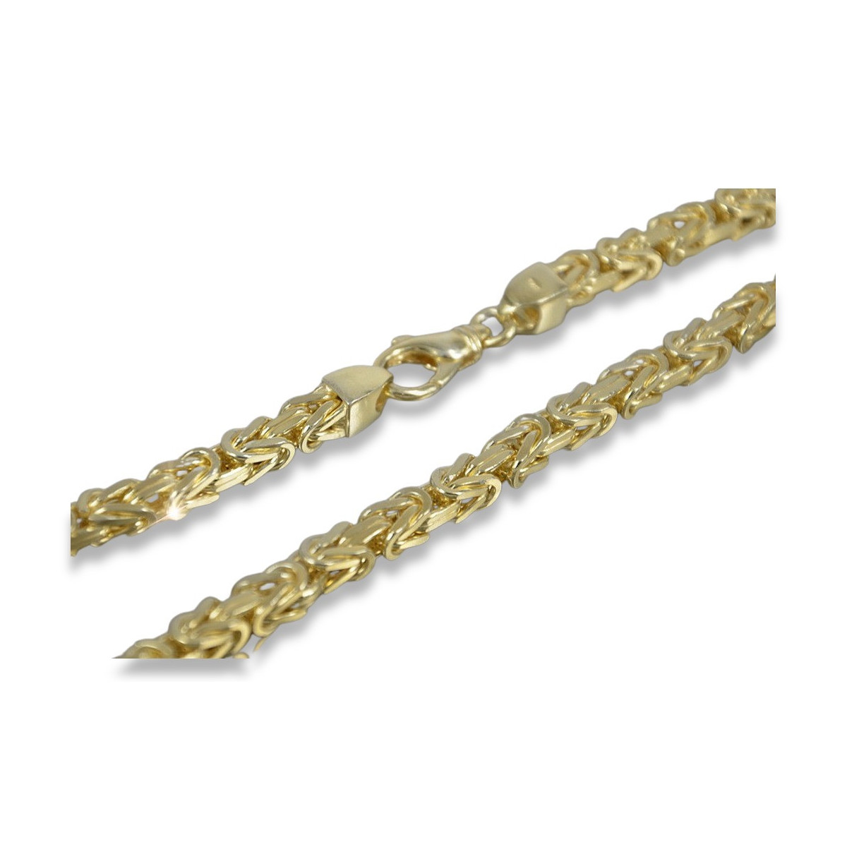 Yellow rose gold chain ★ russiangold.com ★ Gold 585 333 Low price