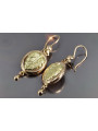 "Boucles d'oreilles vintage d'origine en or rose 14 carats 585, Pas de pierres" ven045