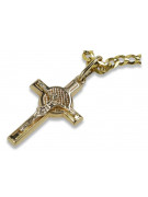 Gold Katholisches päpstliches Kreuz ★ russiangold.com ★ Gold 585 333 Niedriger Preis