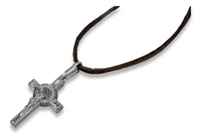 Golden Catholic Cross ★ russiangold.com ★ Gold 585 333 Low price