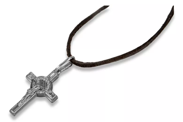 Golden Catholic Cross ★ russiangold.com ★ Gold 585 333 Low price