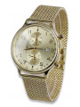 Montre Homme Jaune 14k 585 or Geneve mw005y&mbw014y