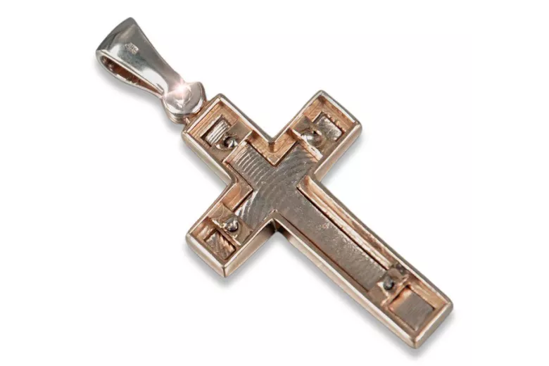 Croix ★ catholique d’or russiangold.com ★ or 585 333 Prix bas