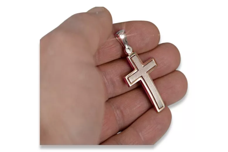 Croix ★ catholique d’or russiangold.com ★ or 585 333 Prix bas