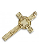 Cruz ★ Católica de Oro russiangold.com ★ Oro 585 333 Precio bajo