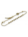 Yellow rose gold rosary bracelet★ russiangold.com ★ Gold 585 333 Low price