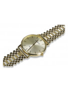 Reloj de oro para hombre Geneve ★ zlotychlopak.pl ★ Pureza de oro 585 333 Precio bajo!