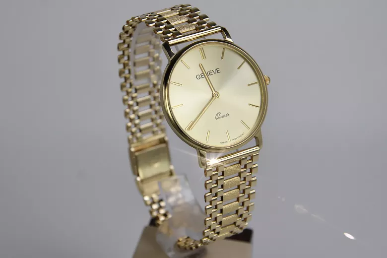 Montre homme en or Genève ★ zlotychlopak.pl ★ Pureté de l’or 585 333 Prix bas!