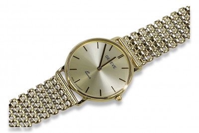 Montre homme en or Genève ★ zlotychlopak.pl ★ Pureté de l’or 585 333 Prix bas!
