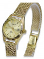 Reloj de oro para hombre Geneve ★ zlotychlopak.pl ★ Pureza de oro 585 333 Precio bajo!