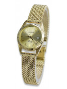 Goldene Herrenuhr Geneve ★ zlotychlopak.pl ★ Gold Reinheit 585 333 Niedriger Preis!