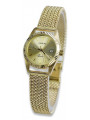 Goldene Herrenuhr Geneve ★ zlotychlopak.pl ★ Gold Reinheit 585 333 Niedriger Preis!