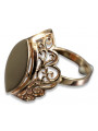 Russisch Sowjet rosa 14 Karat 585 gold Vintage Ring vrn008