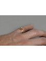 Russisch Sowjet rosa 14 Karat 585 gold Vintage Ring vrn018