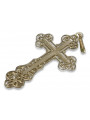 Gold Orthodox Cross ★ russiangold.com ★ Gold 585 333 Niedriger Preis