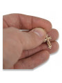 Gold Orthodox Cross ★ russiangold.com ★ Gold 585 333 Niedriger Preis