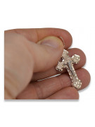 Gold Orthodox Cross ★ russiangold.com ★ Gold 585 333 Low price