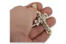 Gold Orthodox Cross ★ russiangold.com ★ Gold 585 333 Low price