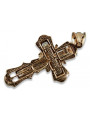 Croix ★ orthodoxe d’or russiangold.com ★ or 585 333 Prix bas